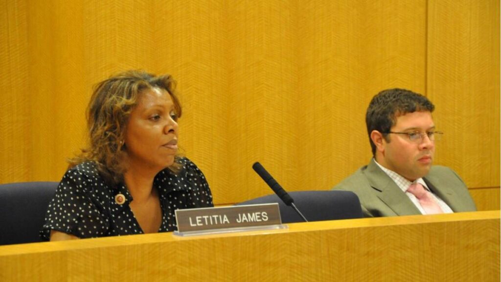 Letitia, during her tenure as a New York City council member