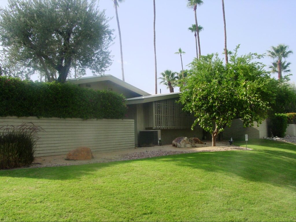 A house in Palm Springs