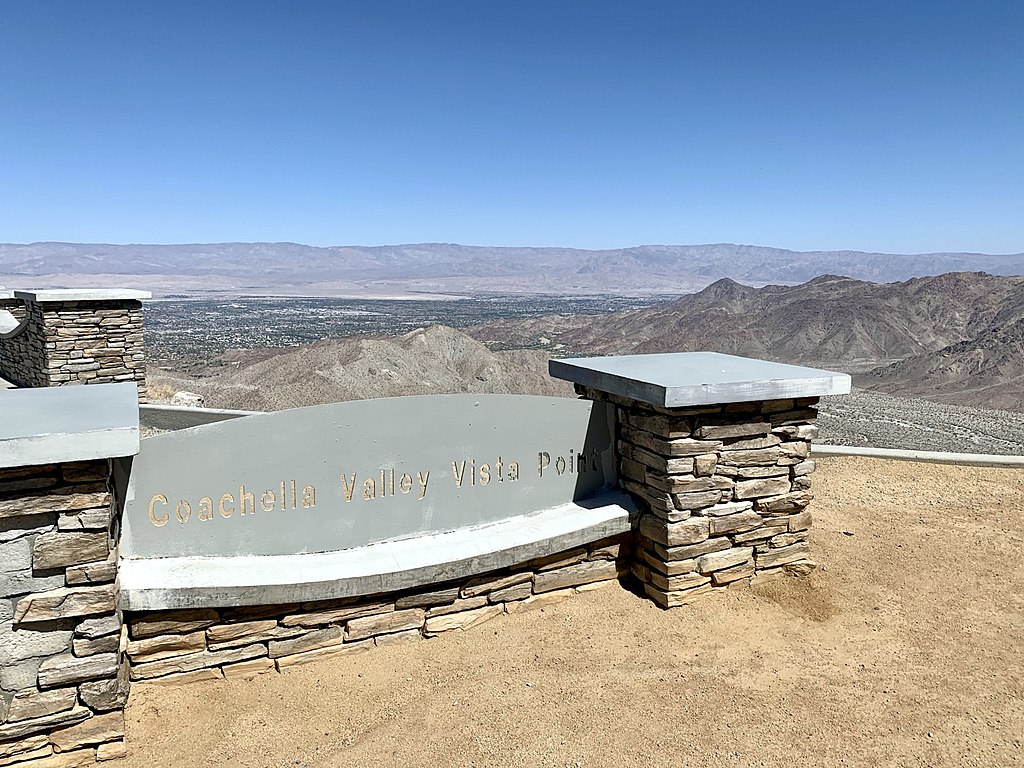 A monument in Coachella Valley