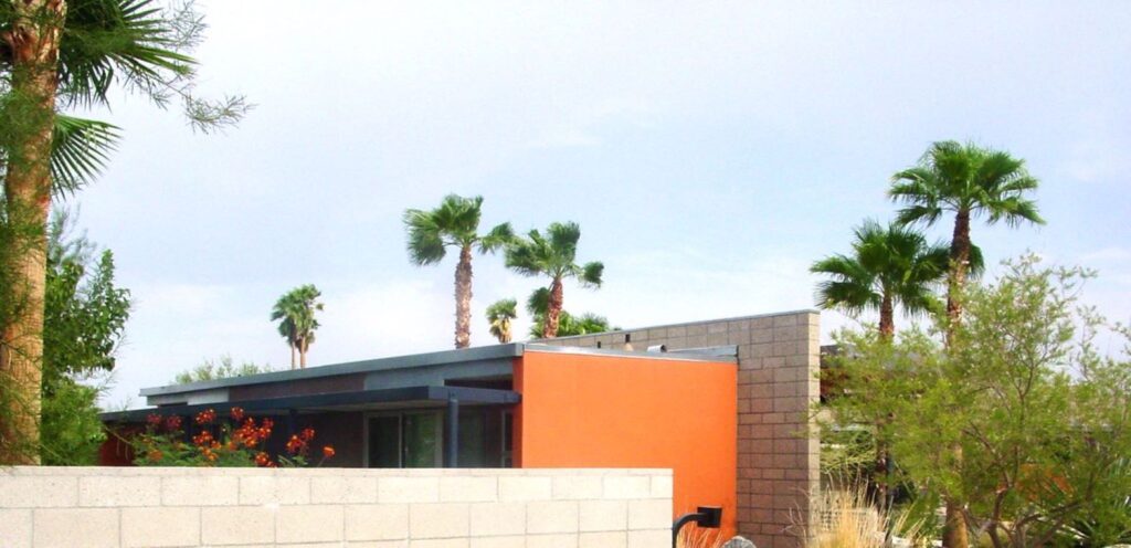 A house in Palm Springs