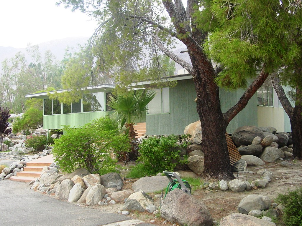 A house in Palm Springs