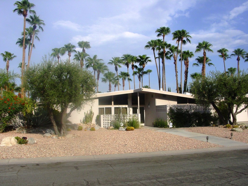 A house in Palm Springs