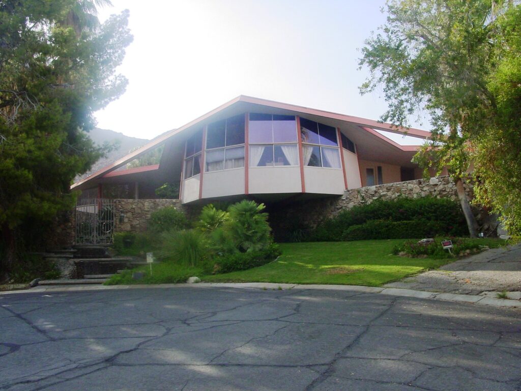 A house in Palm Springs