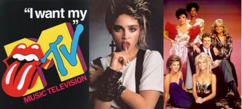  MTV and lifestyle of the 80s
