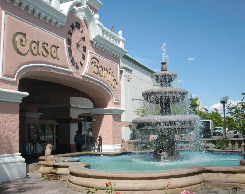 Fountain in front of Casa Bonita