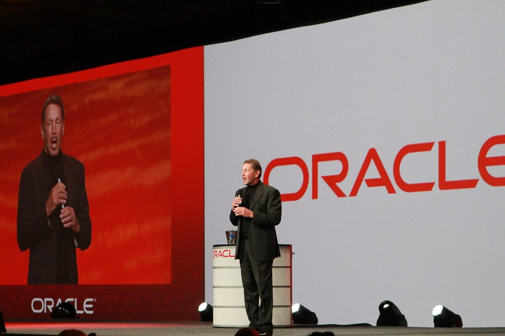 Larry Ellison at Oracle OpenWorld