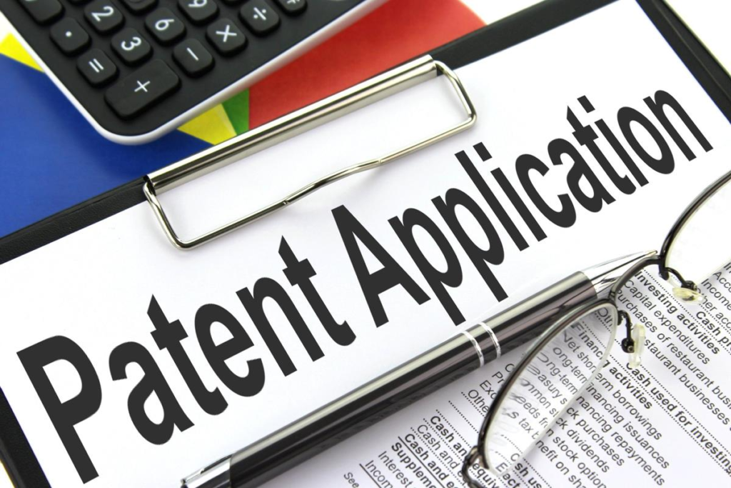 A patent application