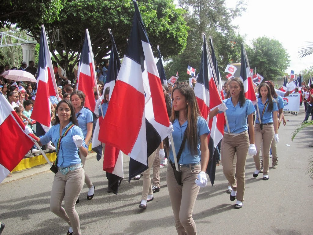 Street parade at Villa Tapia