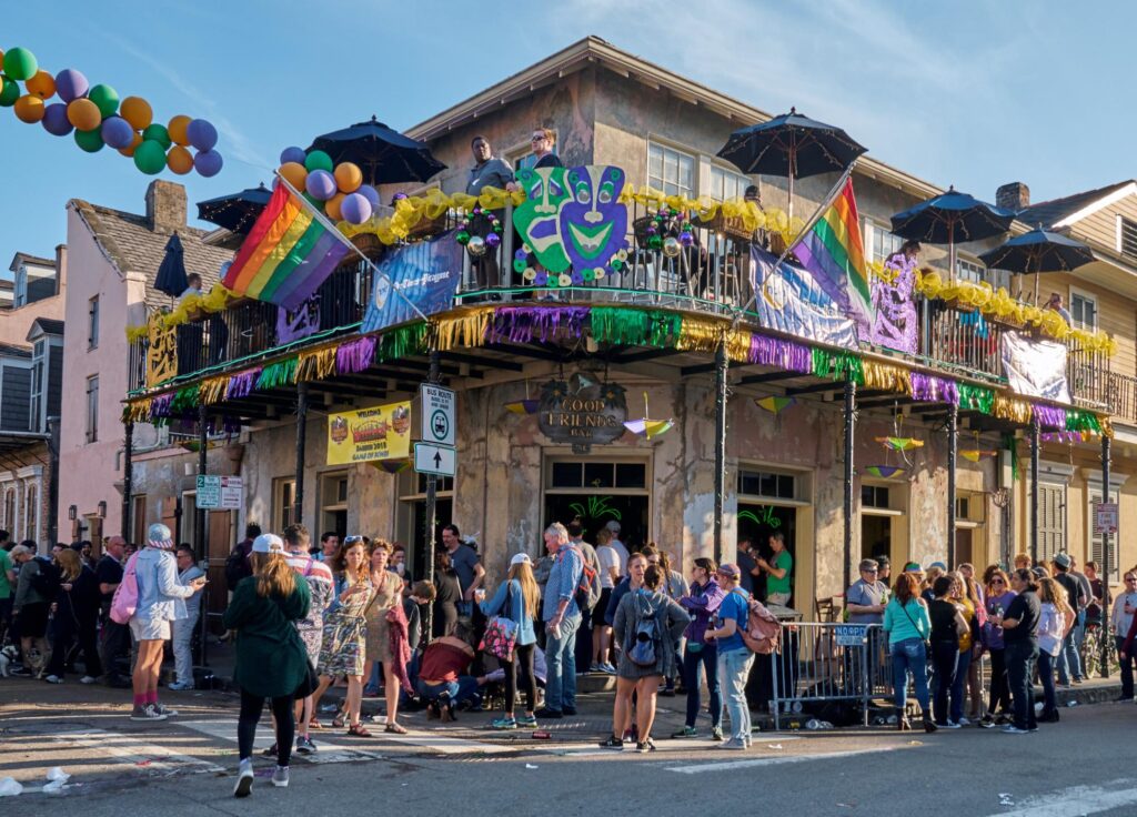 Mardi Gras, French Quarter