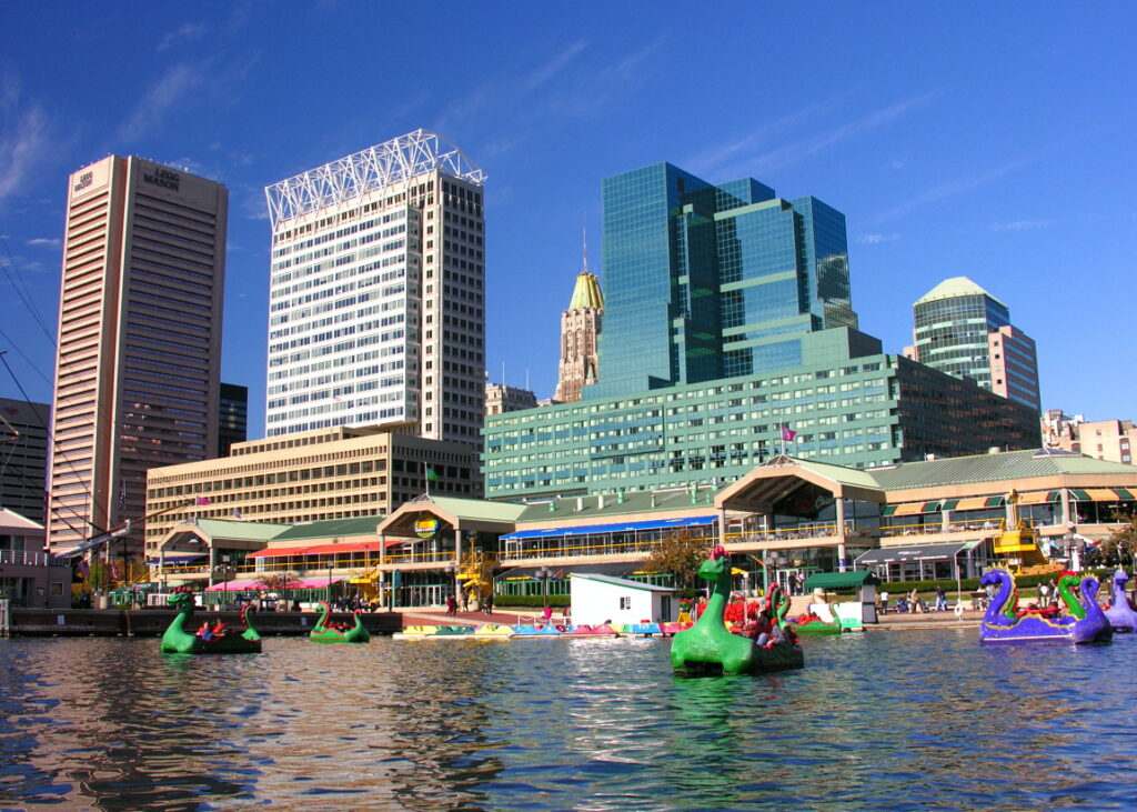 Inner Harbor of Baltimore