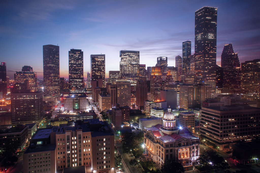 Skyline of Houston, Texas, United States