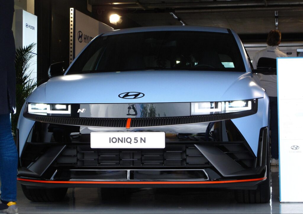 N, the latest addition to the Ioniq 5 lineup at the EV Experience Zandvoort 2023