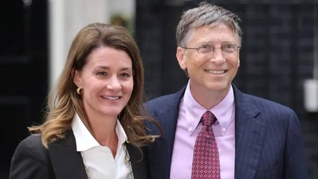 Bill and Melinda Gates 
