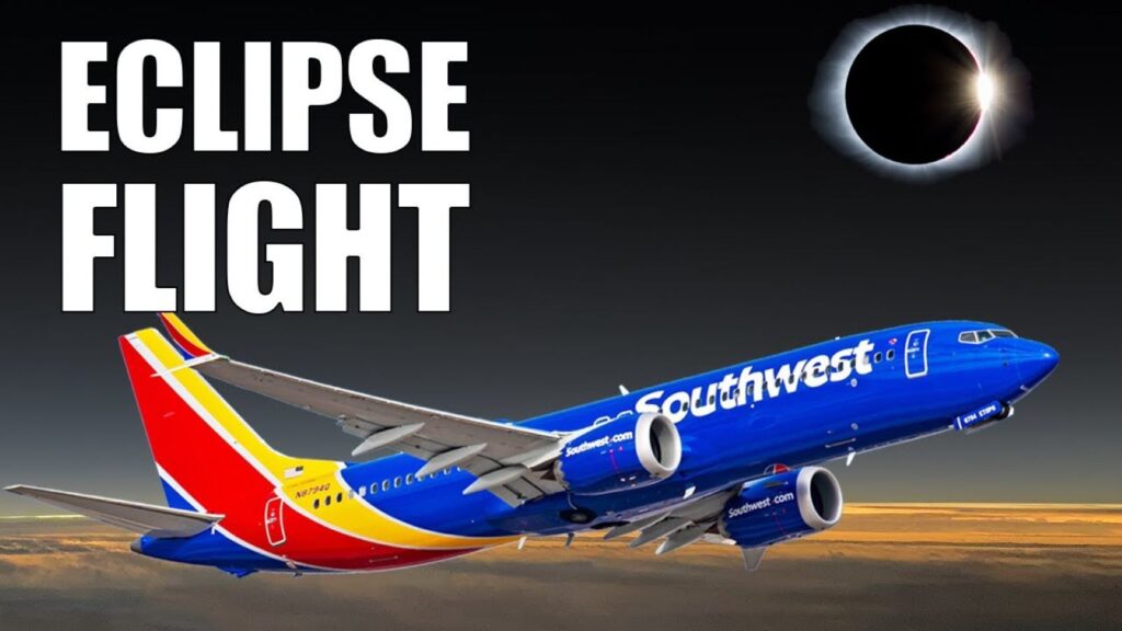 Southwest sold tickets to fly through the path of totality