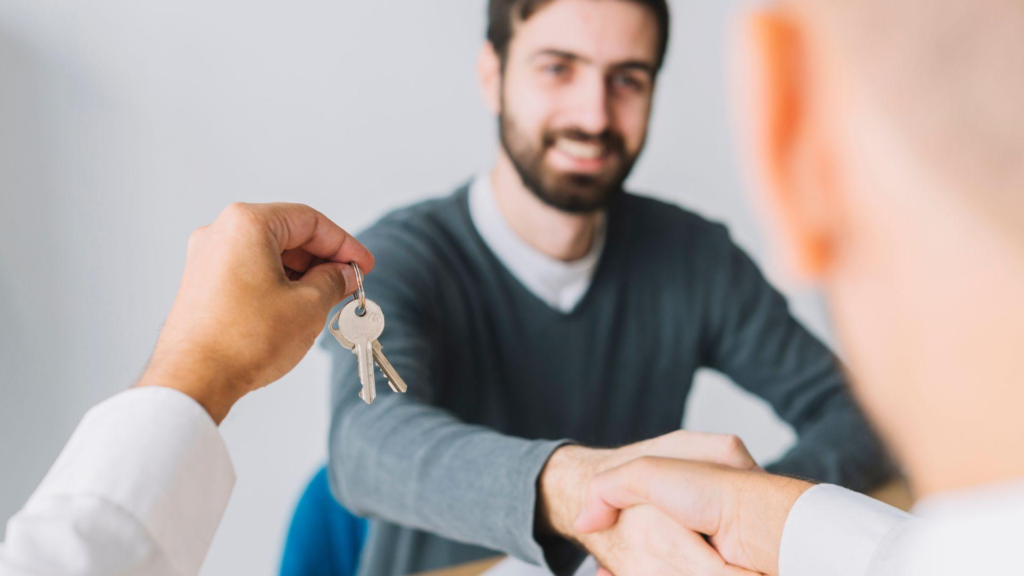 A youth sealing a homebuying deal