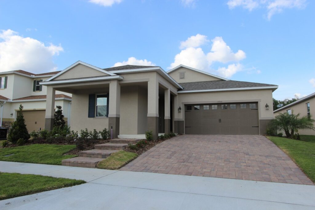 A residential home in suburban Florida