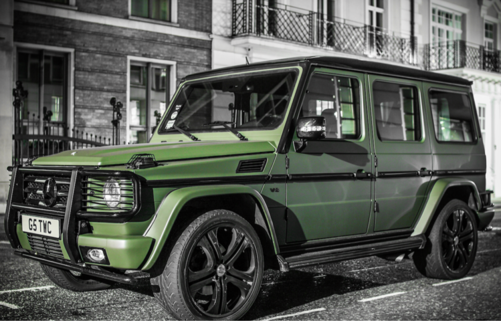 Green G-Wagon