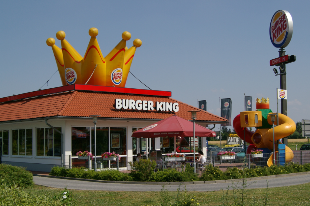 A Burger King in Kamen, Germany