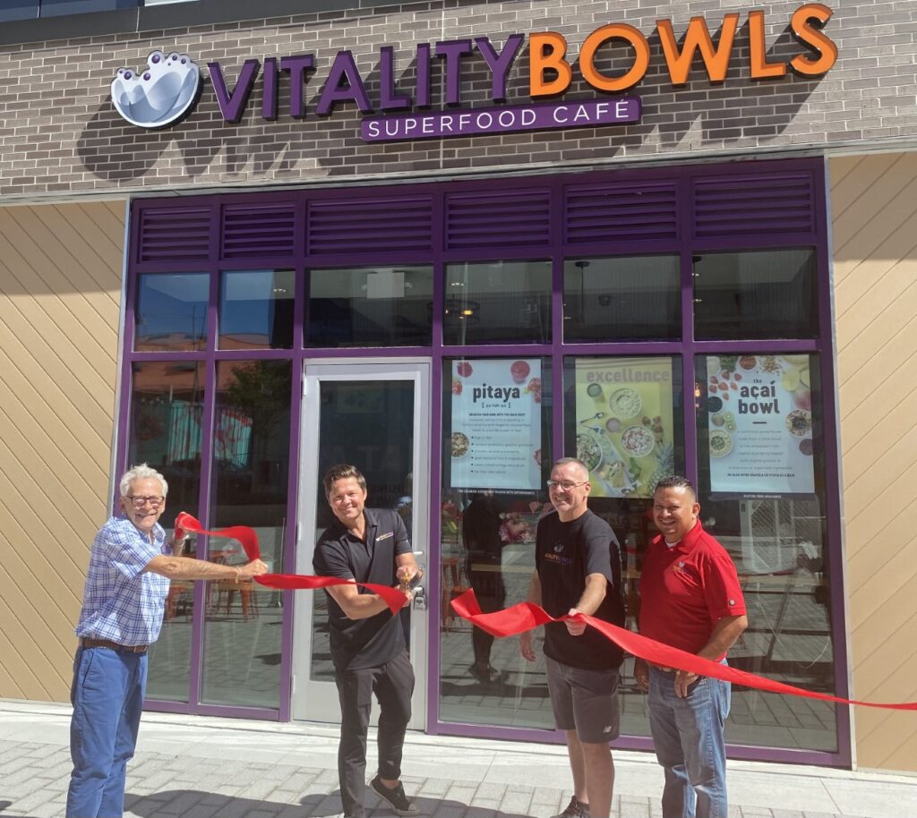 Official opening of a Vitality Bowls franchise