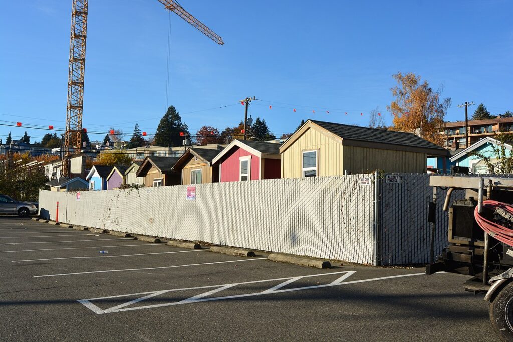 Nickelsville North Tiny House Village near Lake Union