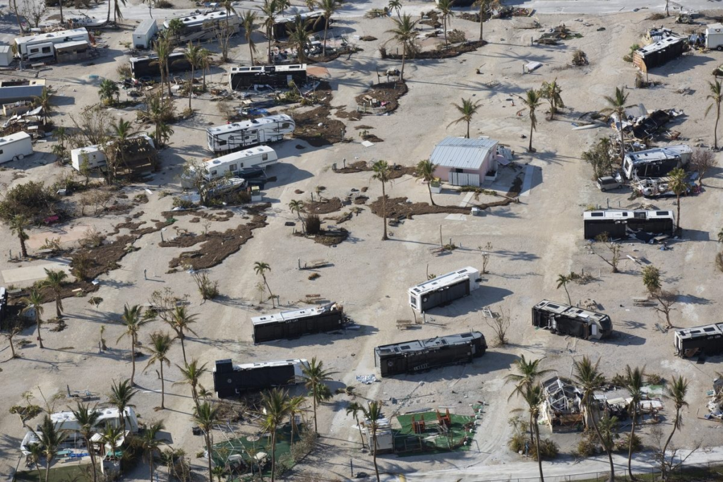 Aftermath of Hurricane Irma in the Florida Keys