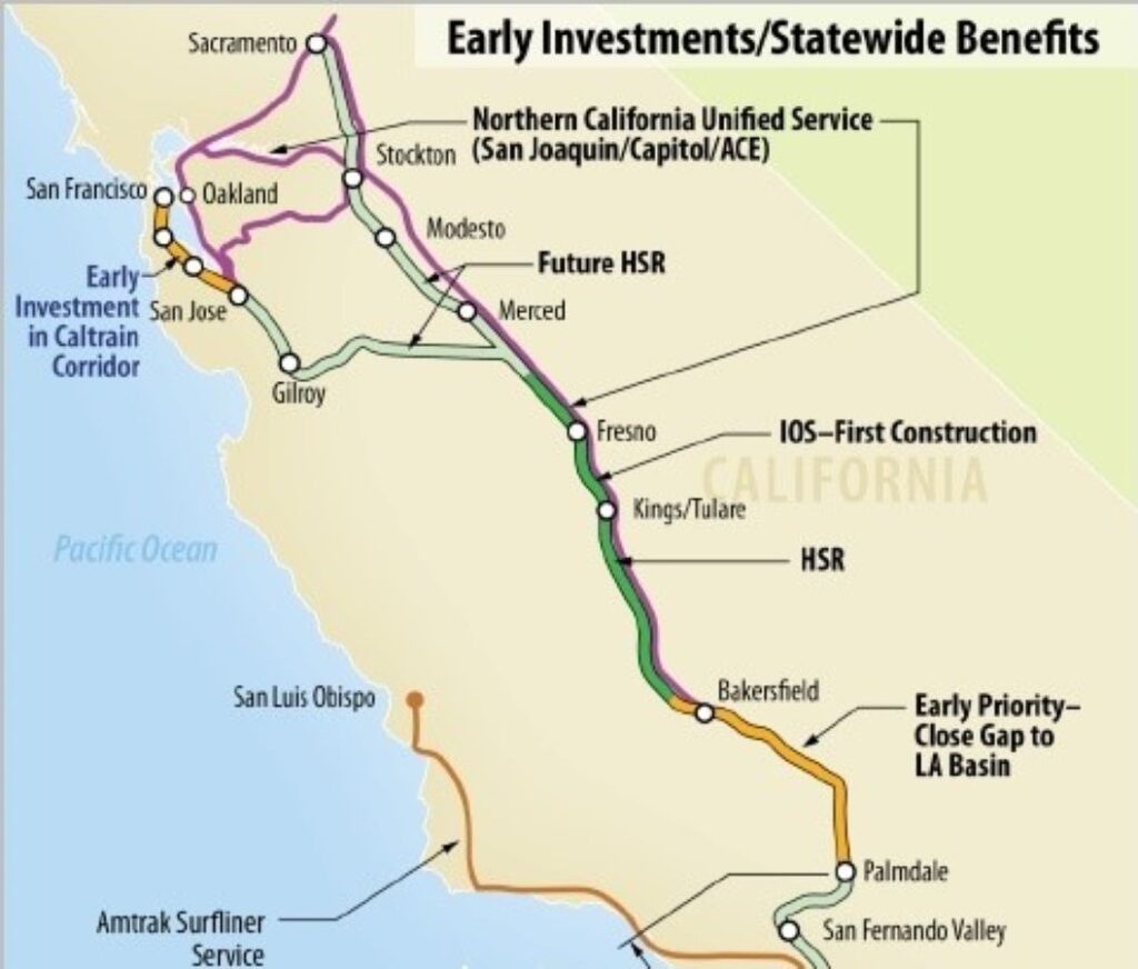 Prop 1A funds to upgrade Amtrak San Joaquin train service