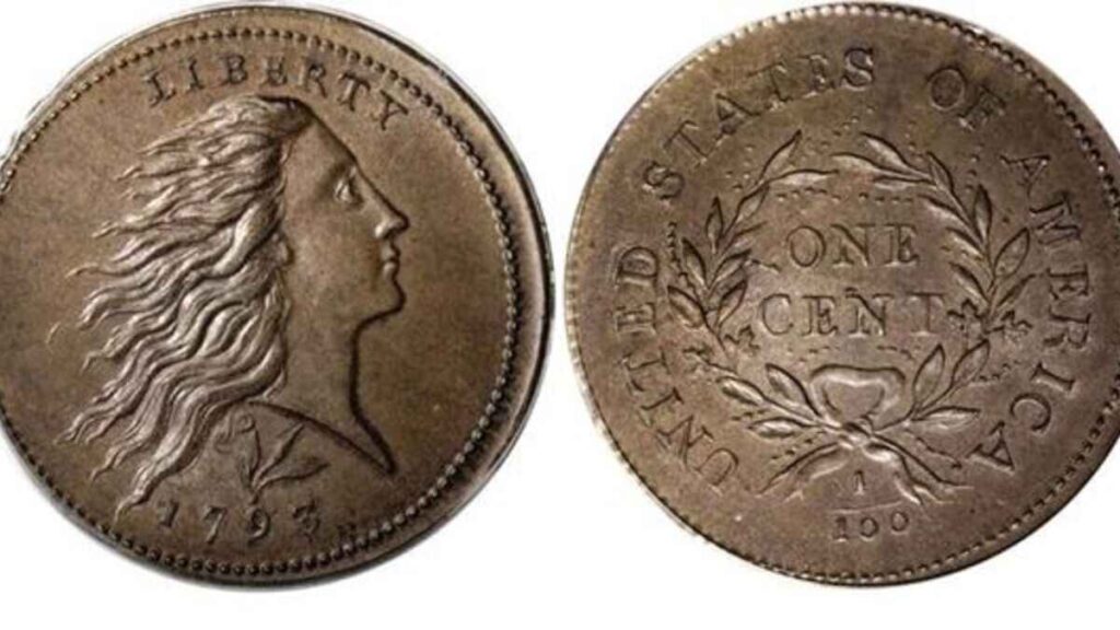 The 1793 Strawberry Leaf Cent