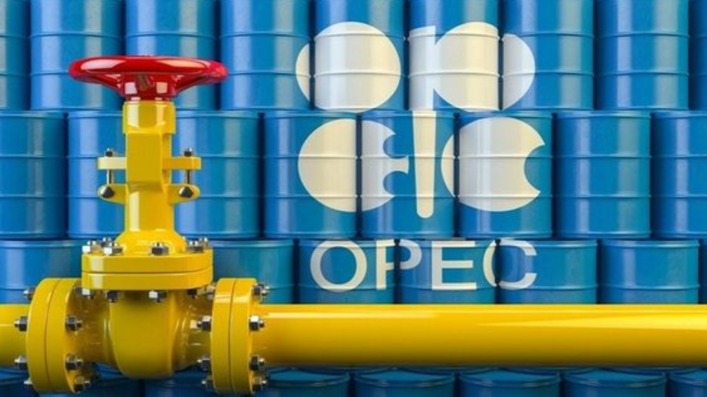 Tanks of OPEC Crude Oil