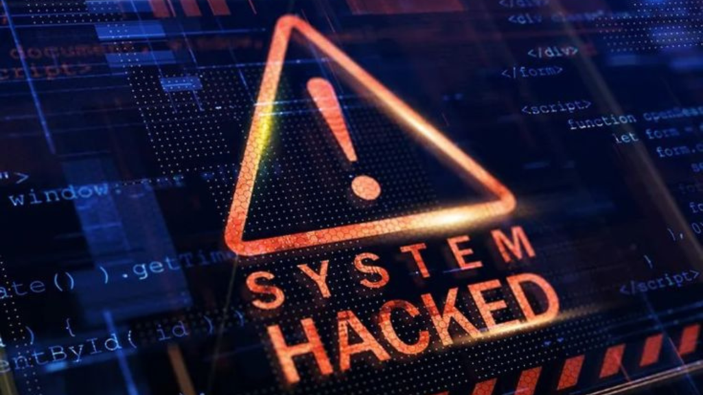 System Hacked notification