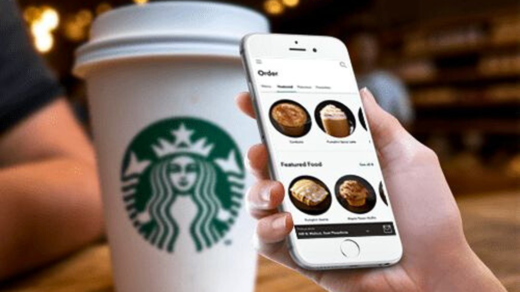 Starbucks app