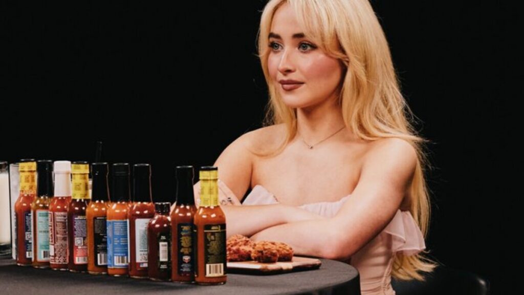 Sabrina Carpenter on Hot Ones