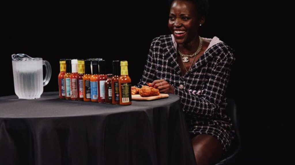 Lupita Nyong’o on Hot Ones