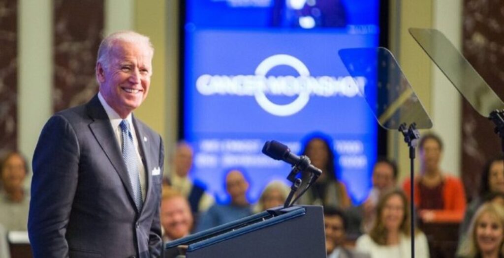 President Biden speaking at an event