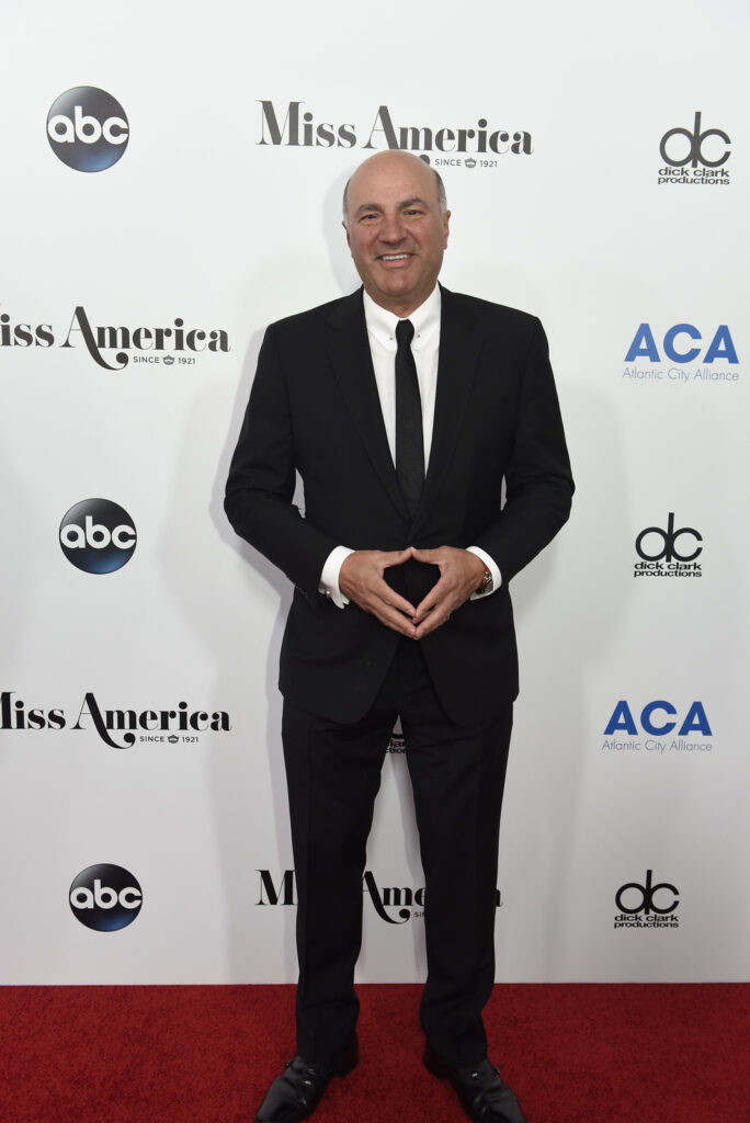 Kevin O’Leary on the red carpet