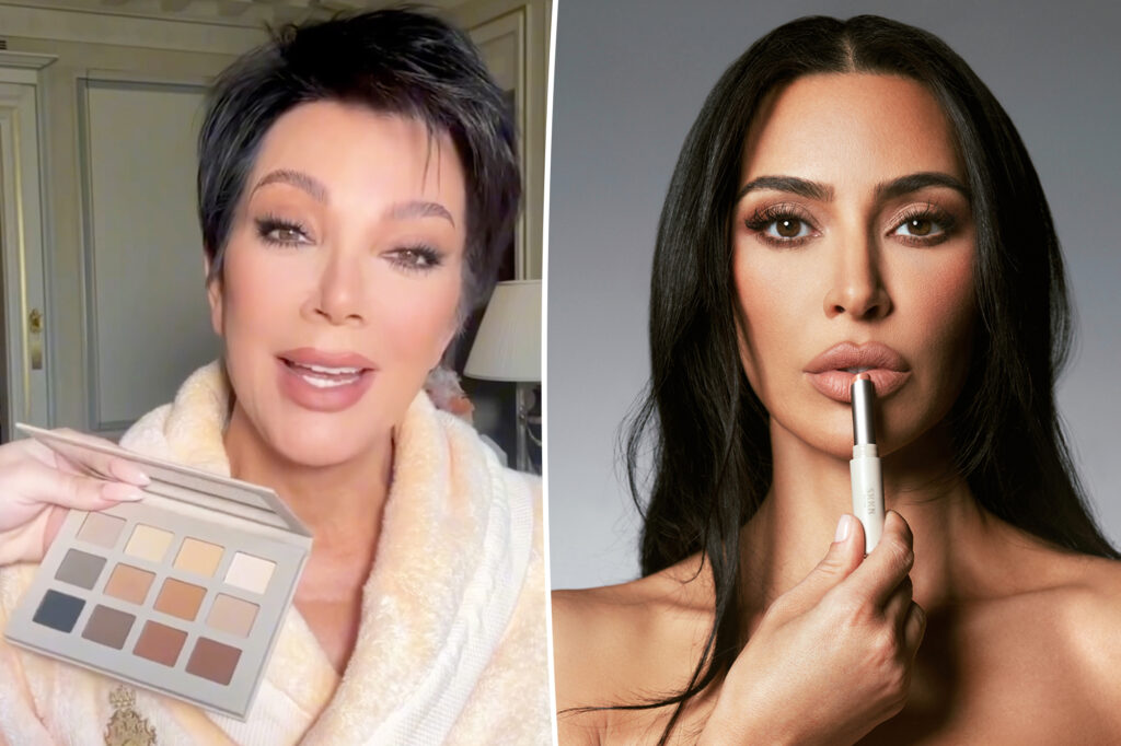 Collage of Jenner and Kim Kardashian