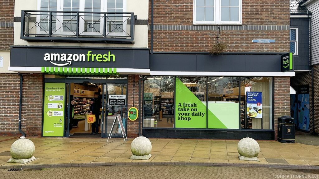 Amazon fresh Just walkout, no queues