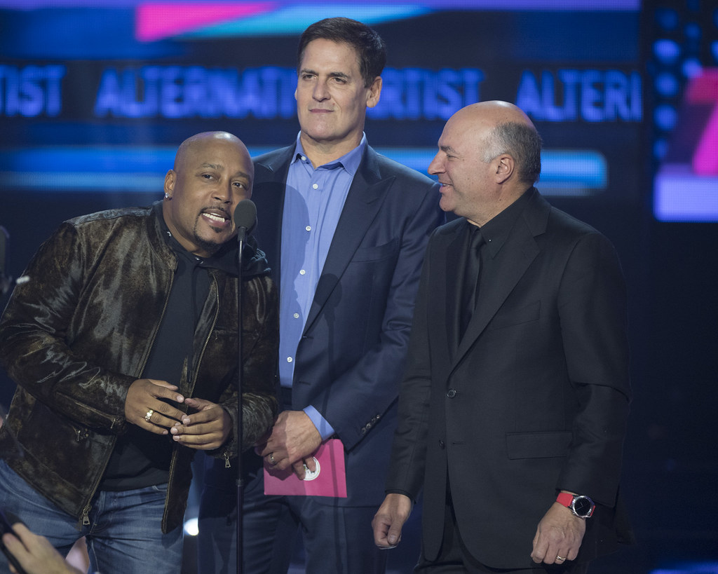 Daymond John, Mark Cuban, and Kevin O’Leary