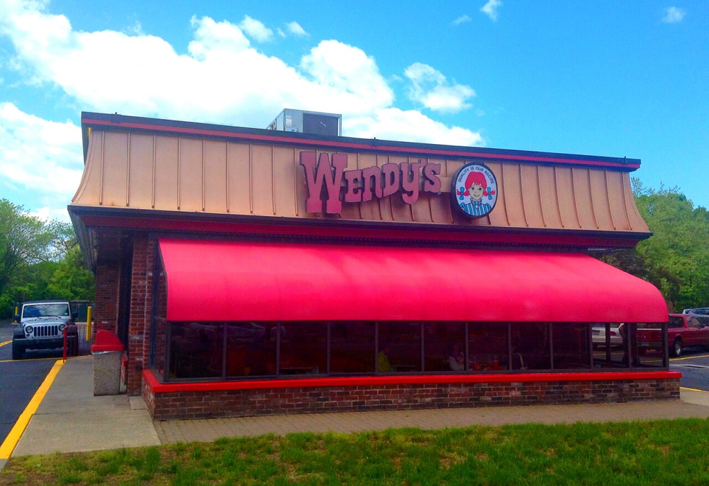 Wendy's Hamburger Fast Food Restaurant