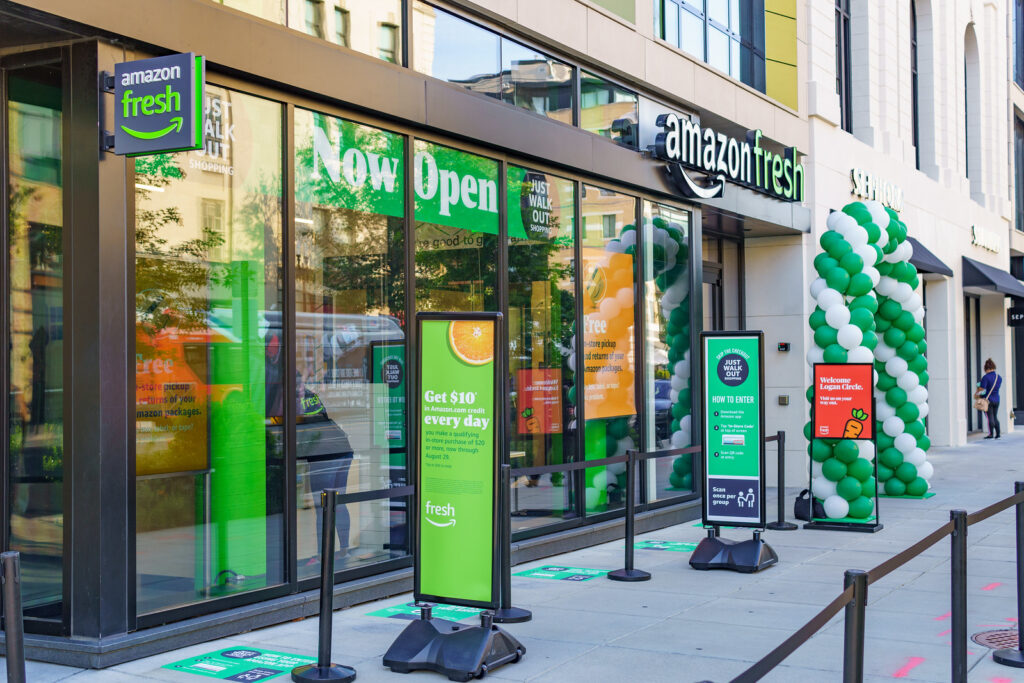 Amazon Fresh Opening Logan Circle, Washington, DC