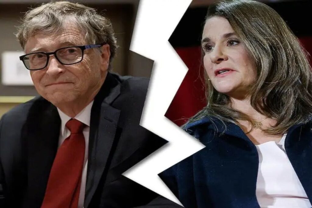 Edited Collage of Bill Gates and Melinda French Gates