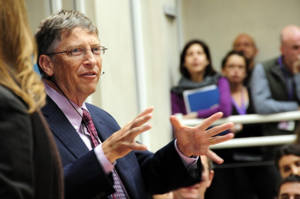 Bill Gates Speaks to Staff at DFID