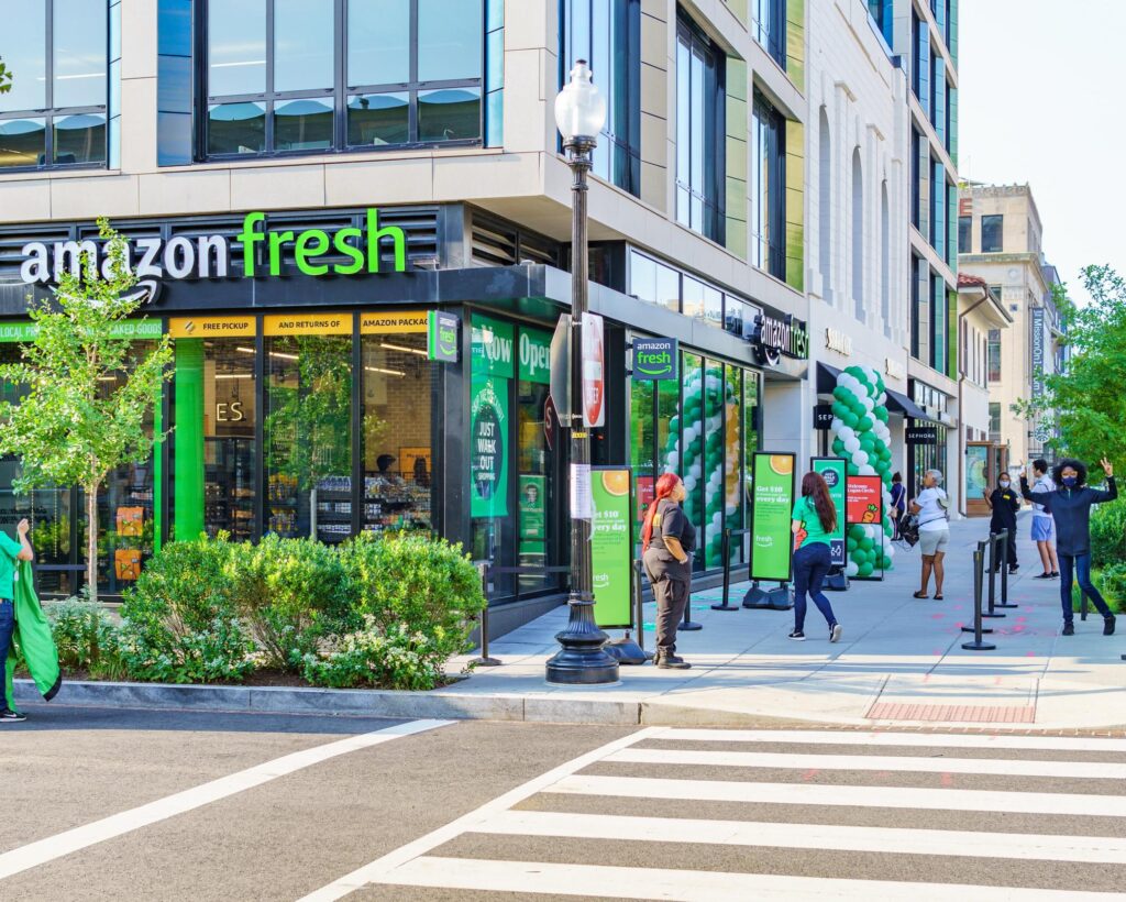 Amazon Fresh Opening Logan Circle, Washington, DC