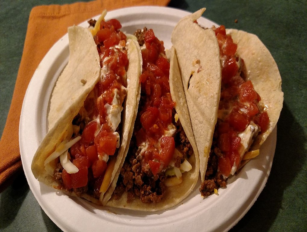 Delicious Homemade Tacos with Avocado