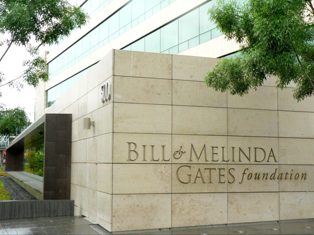 Entrance of the Bill and Melinda Gates Foundation