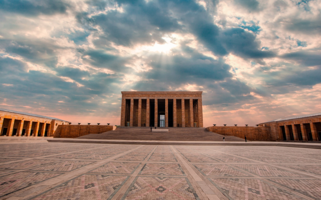 A landmark structure in Turkey