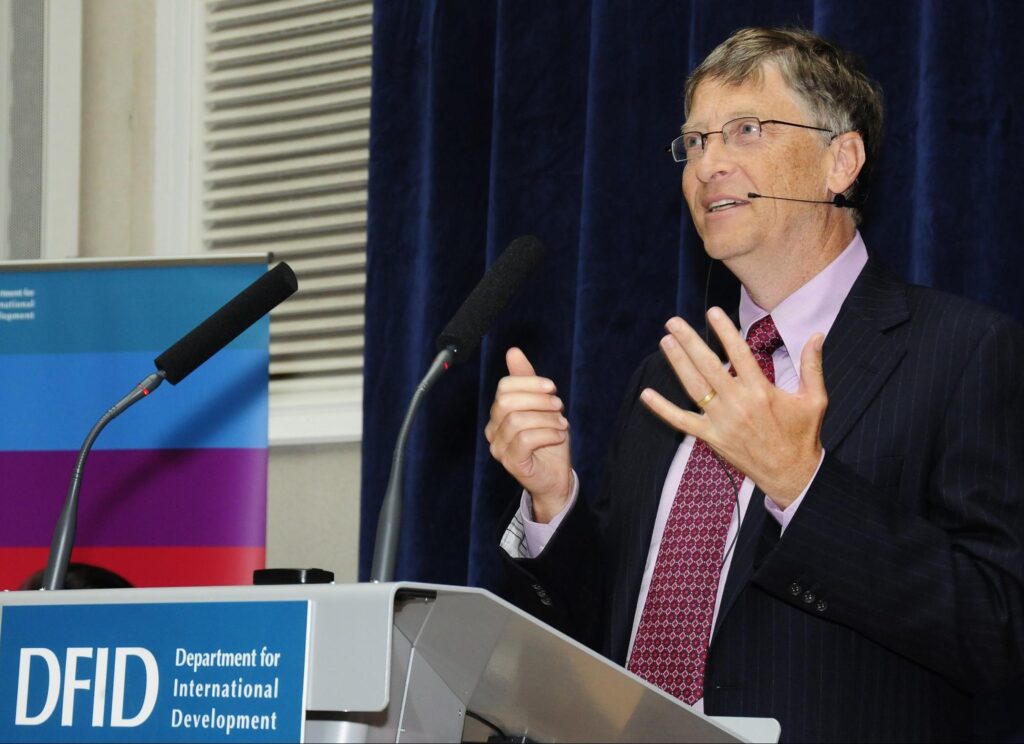 Bill Gates Speaking at DFID