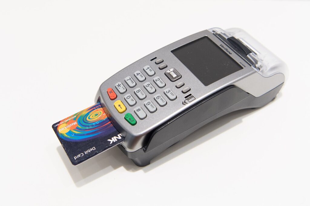 Card in a PoS Machine