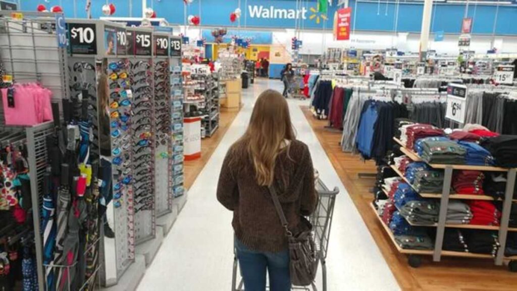 Walmart shopping