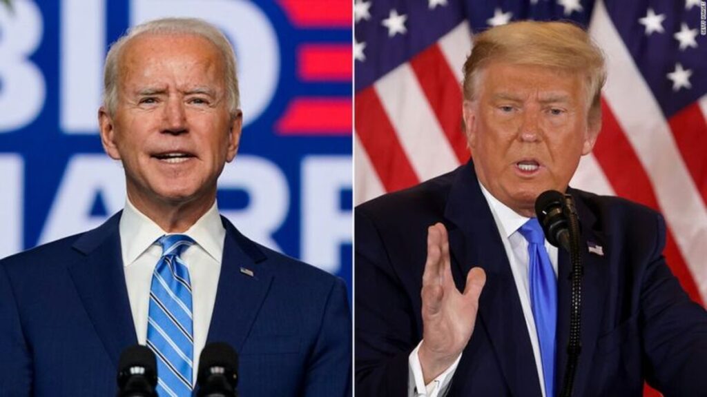 Biden and Trump