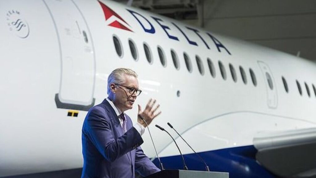 Delta Airlines CEO Ed Bastian